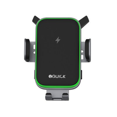 iQuick 15W Wireless Charging Car Holder (Air vent + Suction Base)