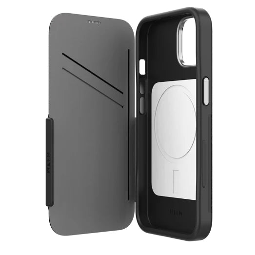 iPhone 14 - Monaco Case Armour with E-Leather and D3O 5G Signal Plus Technology
