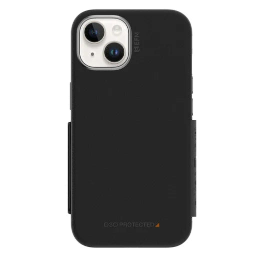 iPhone 14 - Monaco Case Armour with E-Leather and D3O 5G Signal Plus Technology