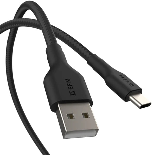 USB-A TO USB-C Braided Charging & Data Cable