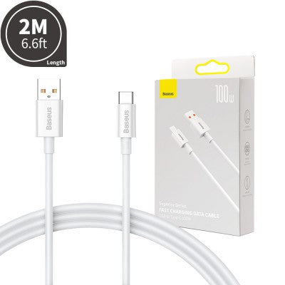 Superior Series Fast Charging Data Cable USB to Type-C 100W 2.0m