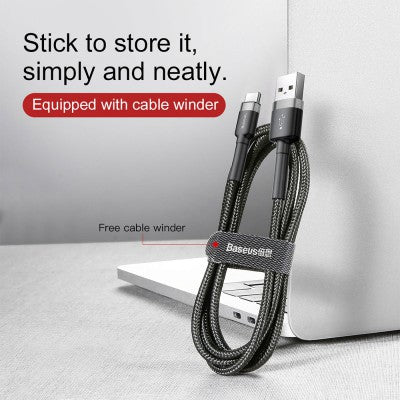 Cafule Fast Charge USB Data Charging Cable USB to Type-C 0.5m