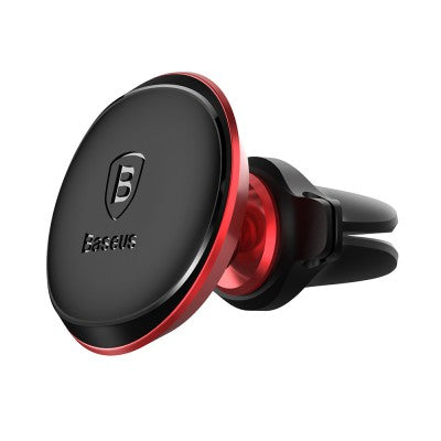 Car Mount Magnetic Air Vent Phone Holder with Cable Clip