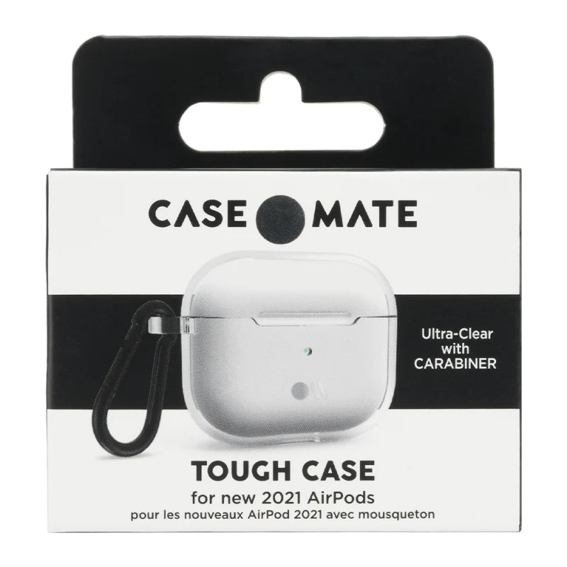 Airpods (3rd Gen) - Tough Case with Carabiner Clip