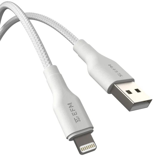 USB-A to Lightning Braided Power and Data Cable