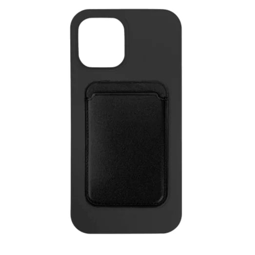 IPhone 13 - Silicon Case with Magnetic Card Holder