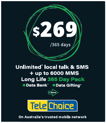 PREPAID 220GB $269 (Long Life) [365day]