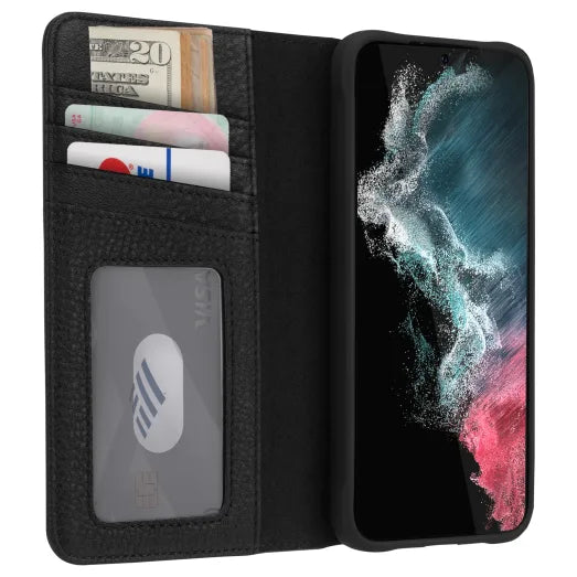 Samsung Galaxy S23 - Wallet Folio Antimicrobial Case