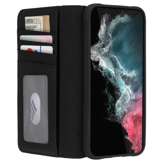 Samsung Galaxy S23 - Wallet Folio Antimicrobial Case