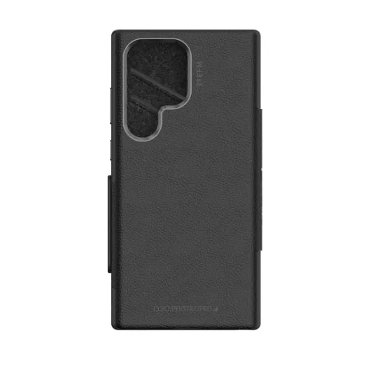 Samsung Galaxy S23 Ultra - Monaco Case Armour with ELeather and D3O 5G Signal Plus Technology