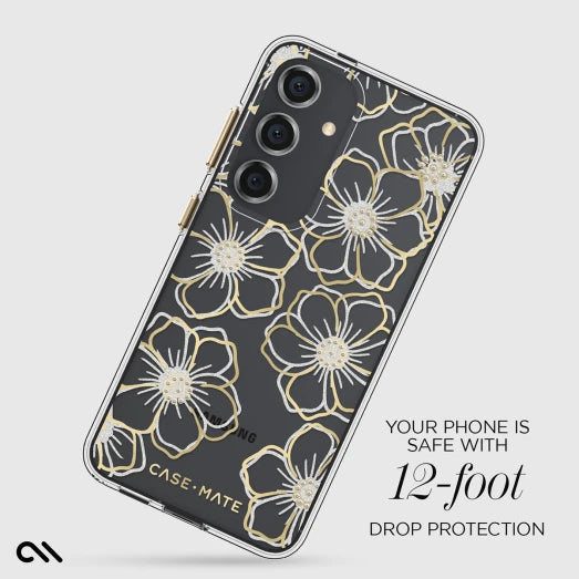 Samsung Galaxy S24 - Floral Gems Series Case