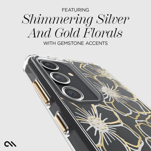 Samsung Galaxy S24 - Floral Gems Series Case