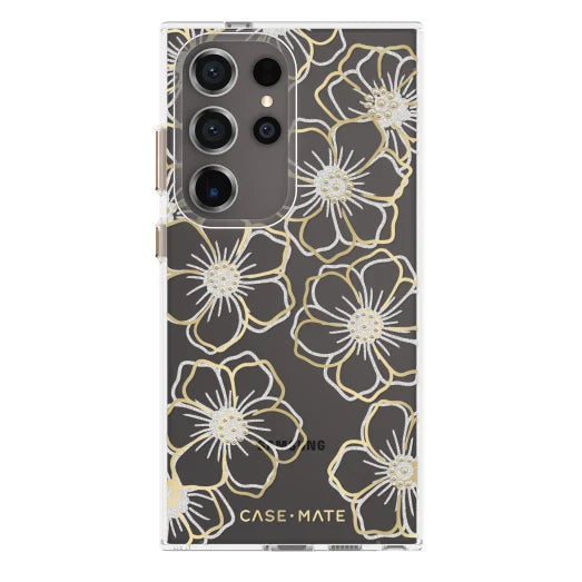 Samsung Galaxy S24 Ultra - Floral Gems Series Case