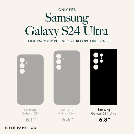 Samsung Galaxy S24 Ultra - Rifle Paper Co Series Case