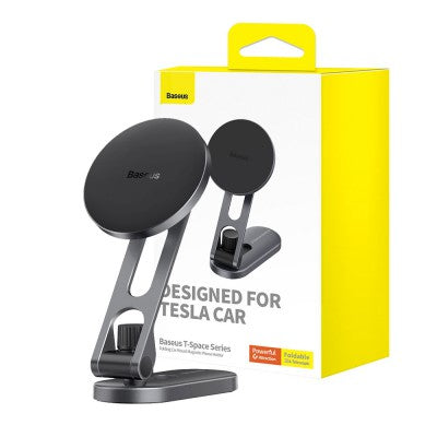 T-Space Series Folding Metal Car Mount Magnetic Phone Holder