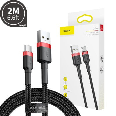 Cafule Fast Charge USB Data Charging Cable USB to Type-C 0.5m