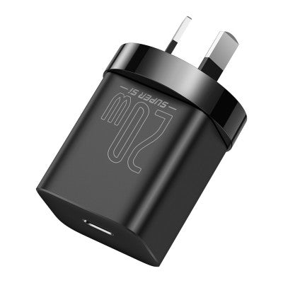 Baseus Super Si Quick Charger 1C 20W AU-Black