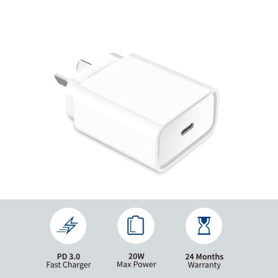 iQuick 20W PD3.0 USB-C Charging Adapter