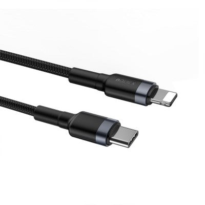 Braided USB-C to Lightning Fast Charging Cable 3m