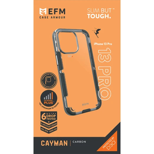 iPhone 13 Pro - Cayman Case Armour with D3O 5G Signal Plus