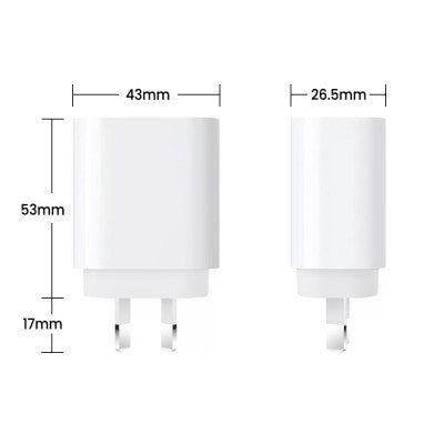 iQuick 20W PD3.0 USB-C Charging Adapter