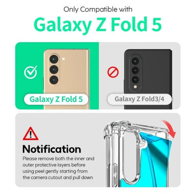 Samsung Galaxy Z Fold 5 - Mercury Super Protect Cover Case