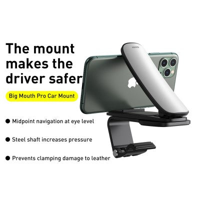 Big Mouth Pro Bracket Vehicle Mount Clip for Dashboard