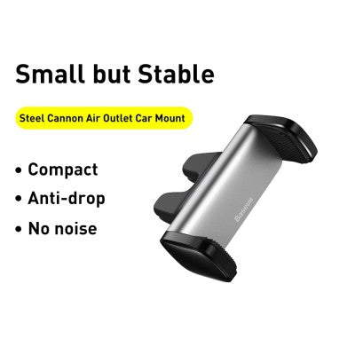 Steel Cannon Air Outlet Car Mount