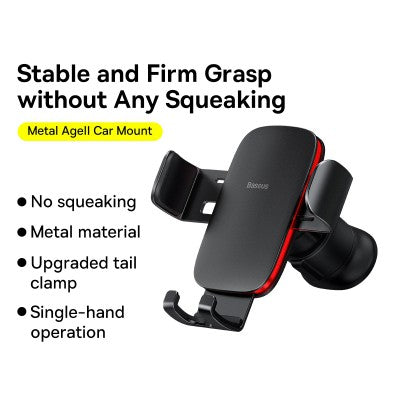 Metal AgeⅡ Gravity Car Mount (Air Outlet Version)