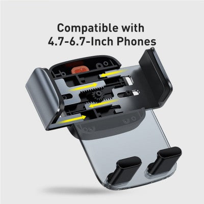 2 in 1 Gravity Car Phone Mount Holder For Air Vent and Dashboard