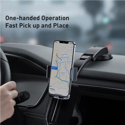 2 in 1 Gravity Car Phone Mount Holder For Air Vent and Dashboard