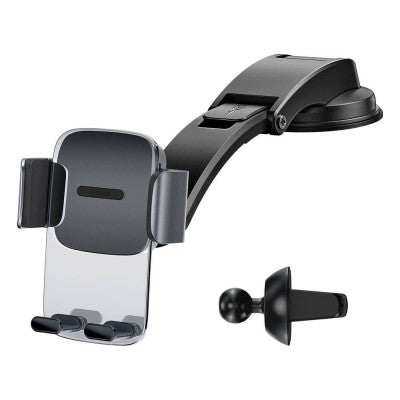 2 in 1 Gravity Car Phone Mount Holder For Air Vent and Dashboard