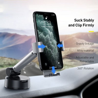 Simplism Gravity Car Mount Holder With Suction Base